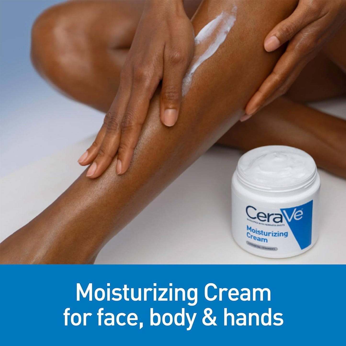 CeraVe Moisturizing Cream – For Normal to Dry Skin, with 3 Essential Ceramides, 19 Ounce