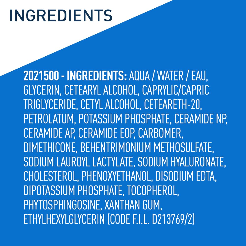 CeraVe Moisturizing Cream – For Normal to Dry Skin, with 3 Essential Ceramides, 19 Ounce